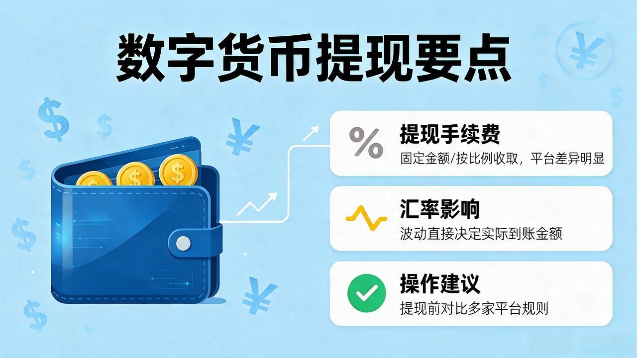 数字货币提现怎么看？一文讲清楚操作方法