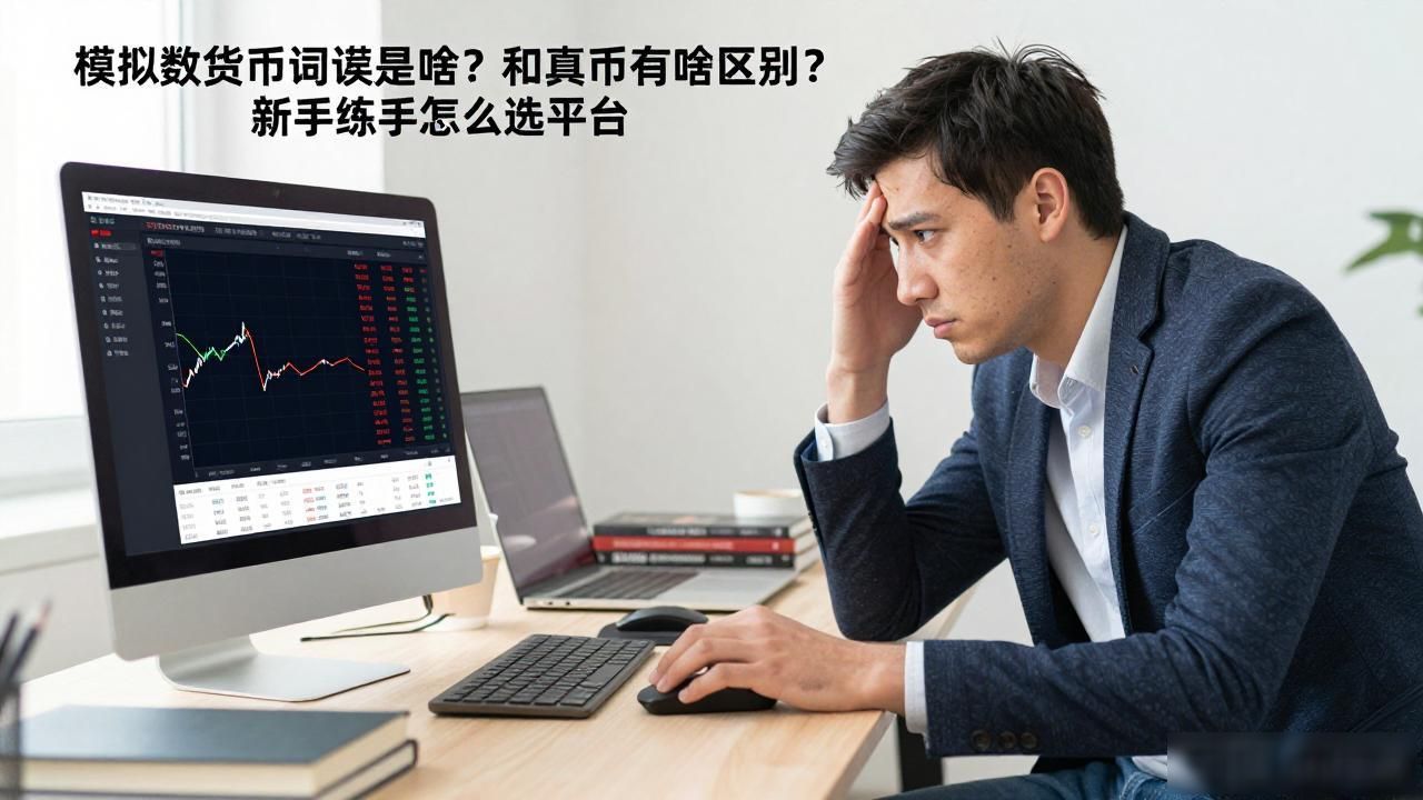 模拟数字货币到底是啥？和真币有啥区别？新手练手怎么选平台