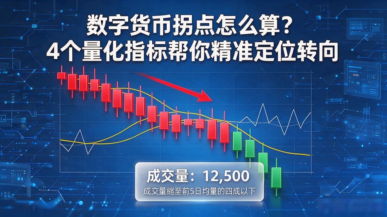 数字货币拐点怎么算？4个量化指标帮你精准定位转向