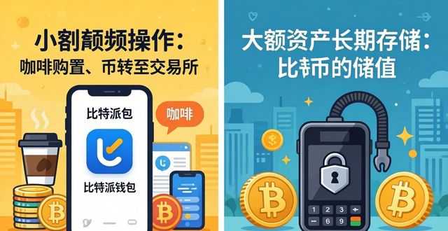 比特派钱包和冷钱包的区别，看完就懂