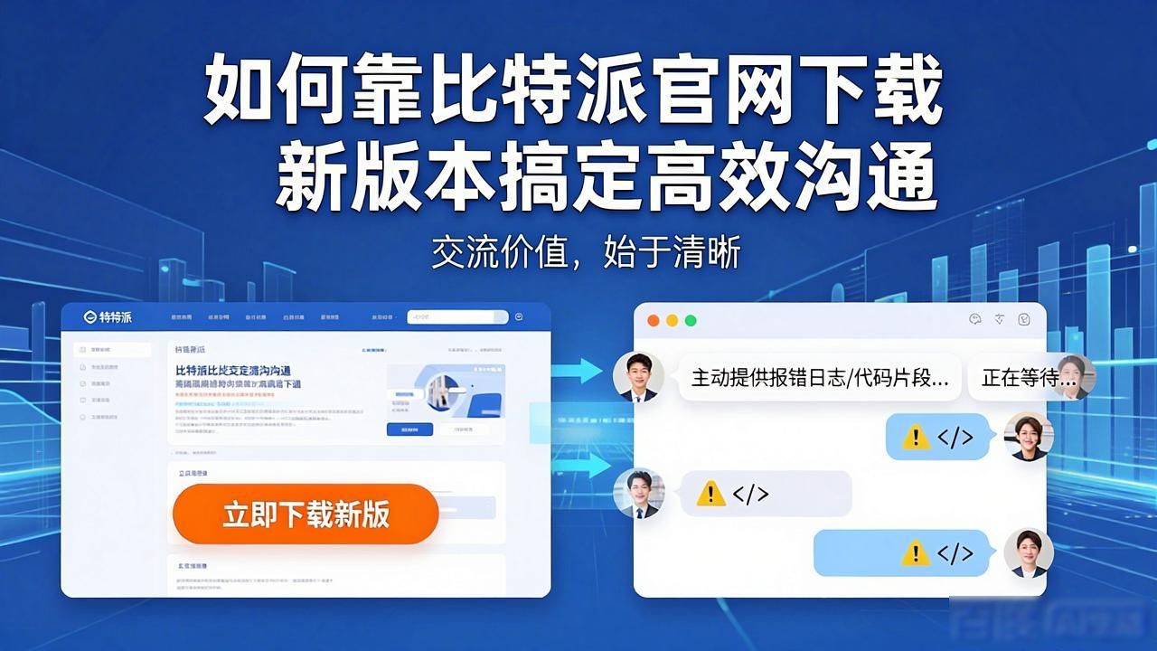 比特派官网最新版下载教程_加入高质量区块链技术交流群_如何通过比特派官方下载最新版创建有效交流？