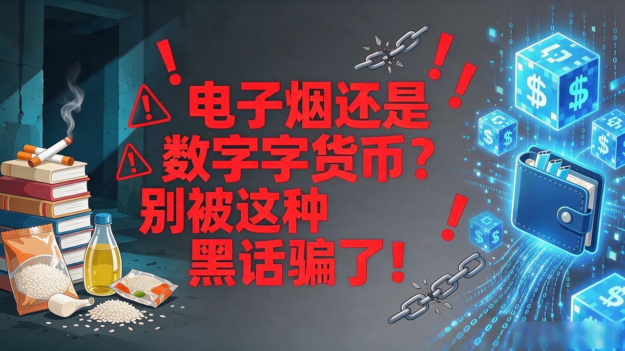 电子烟还是数字货币？别被这种黑话骗了！