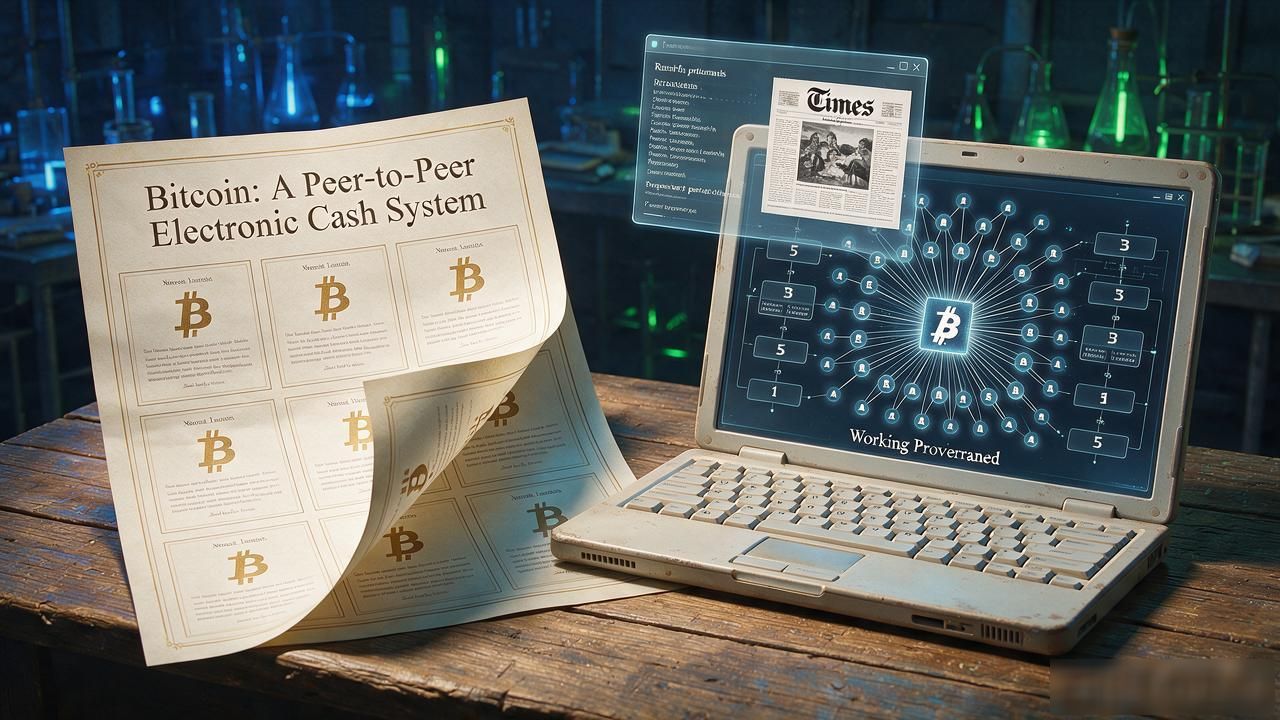 比特币诞生背景与中本聪白皮书_加密数字货币的技术基石_加密数字货币的来源