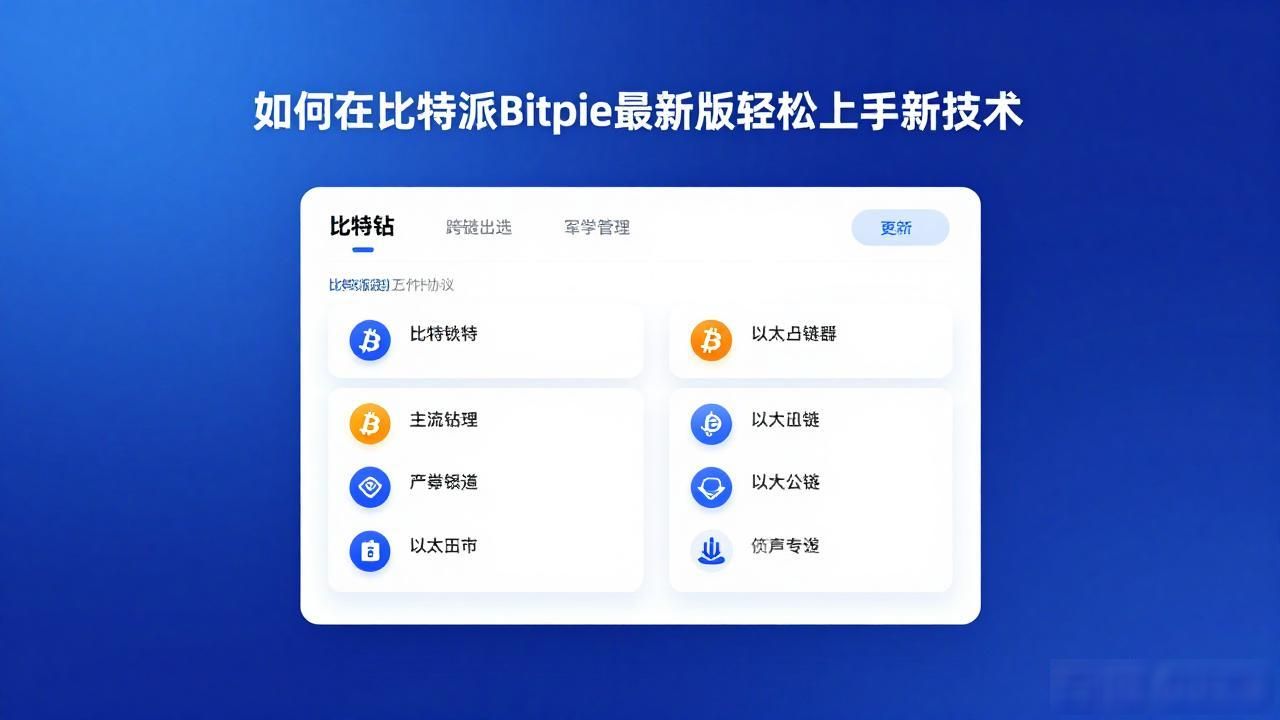 比特派Bitpie正式版下载_比特派Bitpie多链支持_如何在比特派Bitpie正式版下载中采用新技术