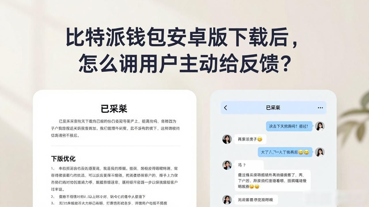 下载比特派钱包安卓版_市场反馈闭环_如何在比特派钱包安卓版下载中推动市场反馈？