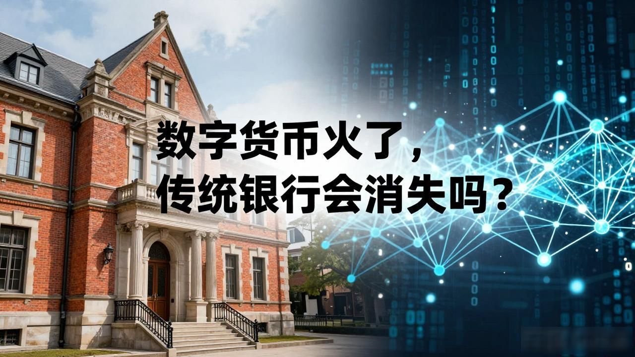 数字货币火了，传统银行会消失吗？