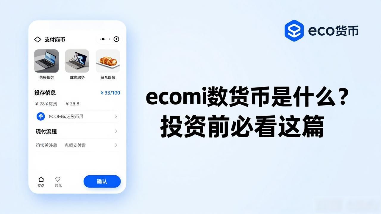 ecomi数字货币是什么？投资前必看这篇