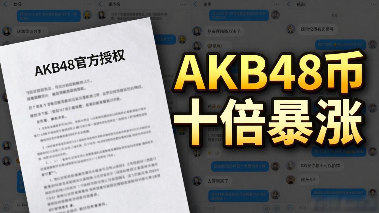 偶像团体加密货币诈骗防范_AKB48加密数字货币骗局识别_AKB48加密数字货币现在价格