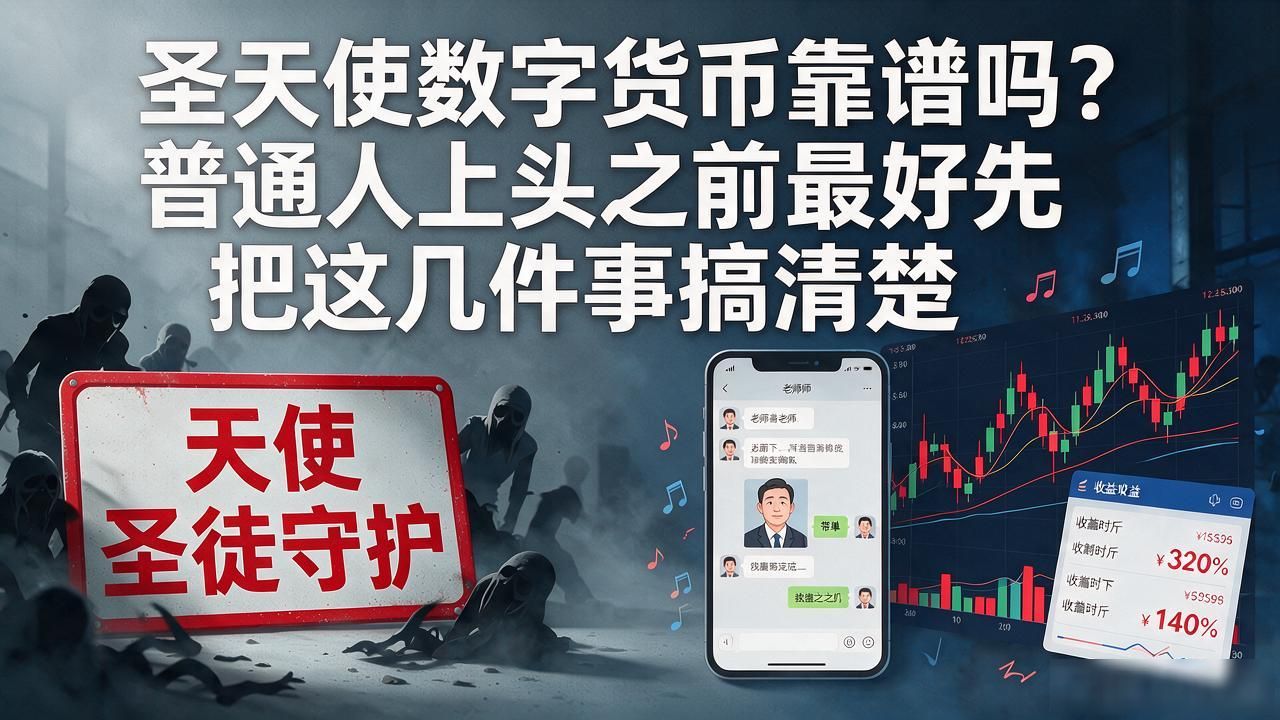 圣天使数字货币靠谱吗？普通人上头之前最好先把这几件事搞清楚