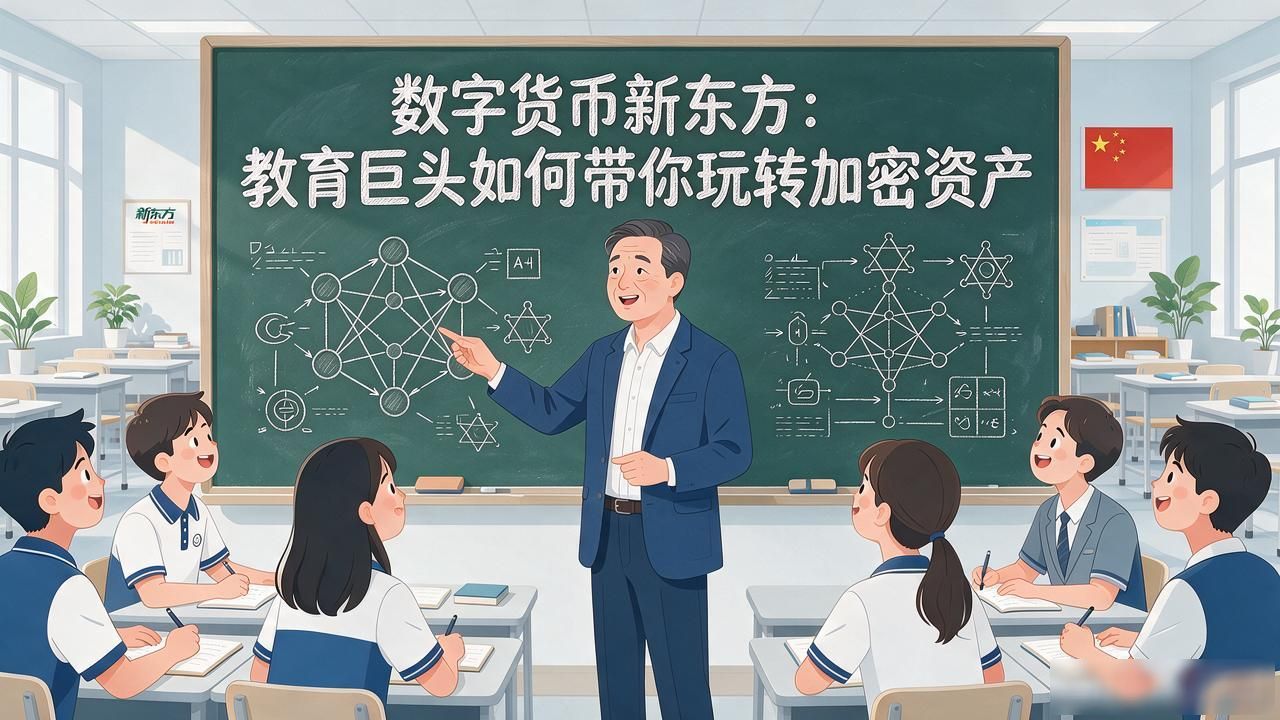 数字货币新东方：教育巨头如何带你玩转加密资产