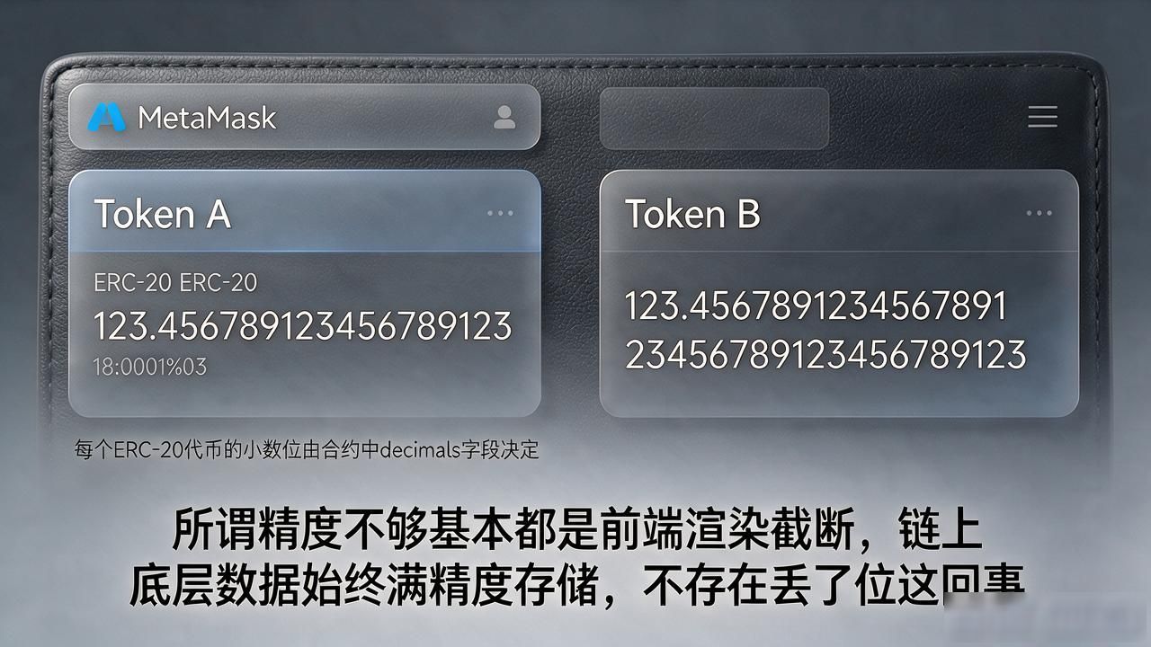 数字货币小数精度差异_区块链合约decimals字段不可修改_数字货币怎么加位