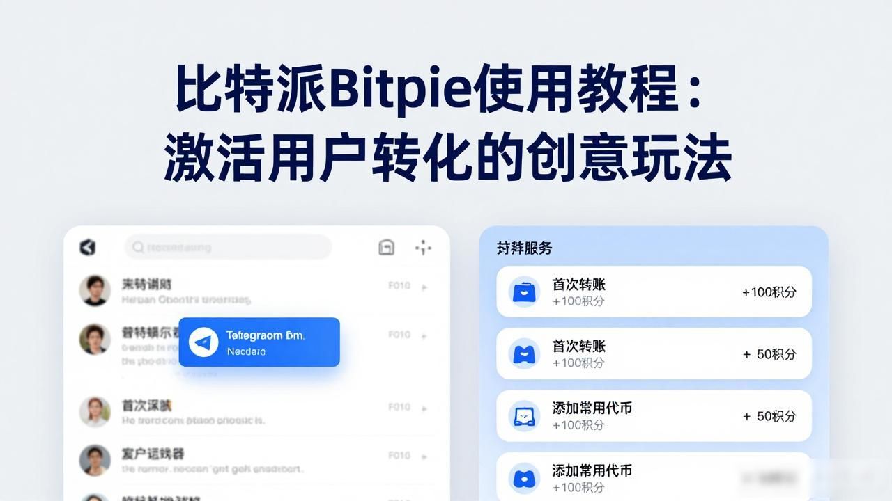 比特派Bitpie使用教程:激活用户转化的创意_比特派钱包激活转化策略_比特派新手引导流程优化