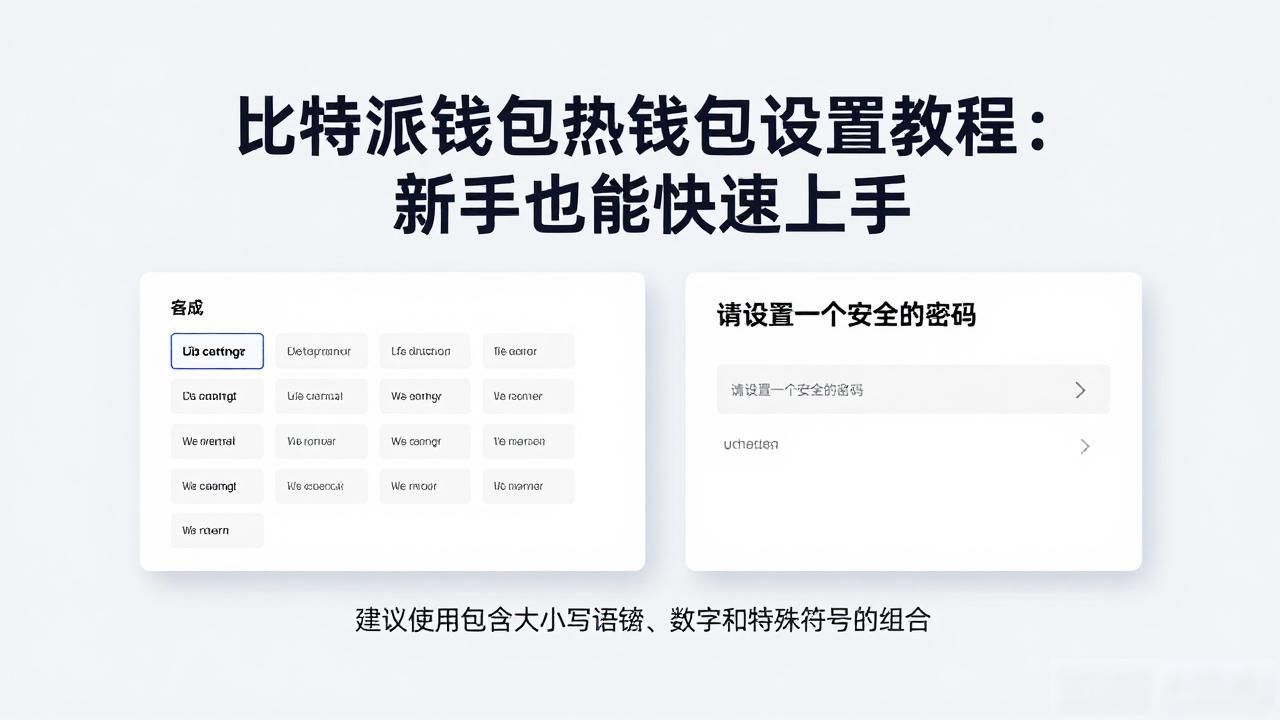 比特派钱包热钱包设置教程：新手也能快速上手