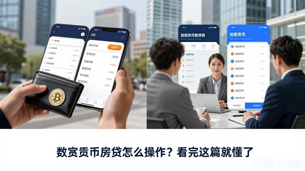 数字货币房贷怎么操作？看完这篇就懂了