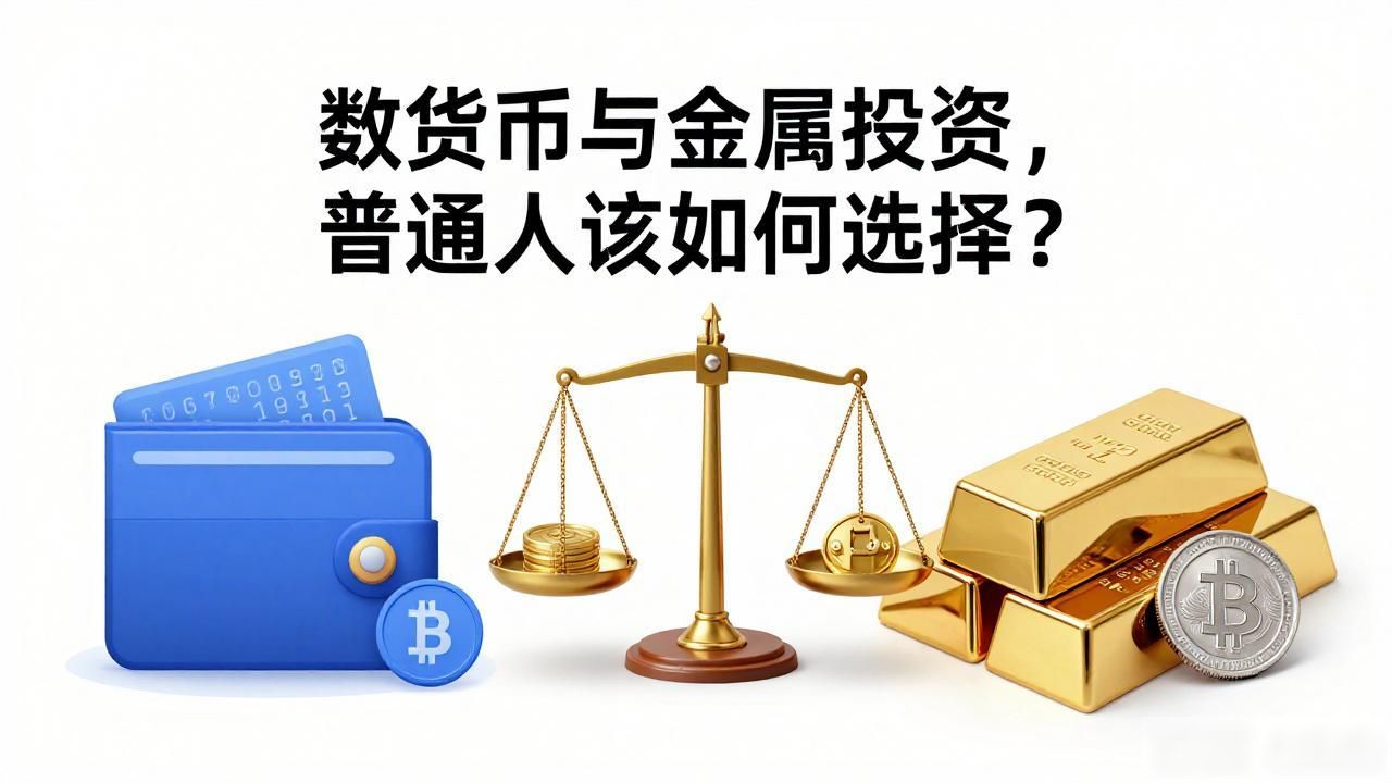 数字货币与黄金白银的投资组合配置_普通投资者如何平衡加密资产与贵金属投资_数字货币金属