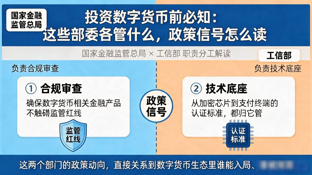 投资数字货币前必知：这些部委各管什么，政策信号怎么读