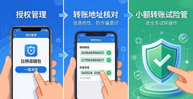 比特派钱包风险管理三步走 安全操作必看