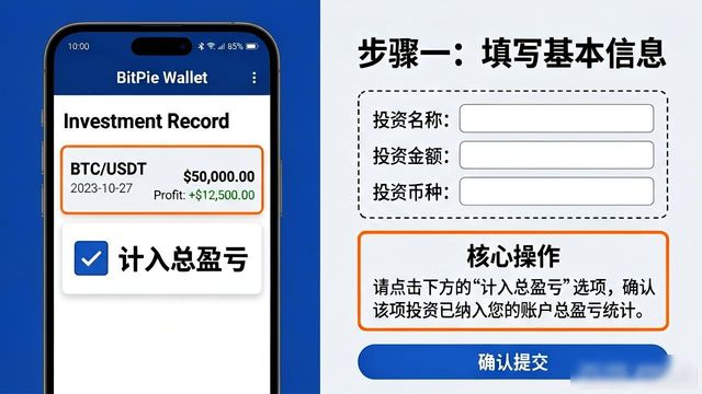 如何在比特派钱包app中文版中创建投资记录_bitpie比特派钱包_比特派钱包体系