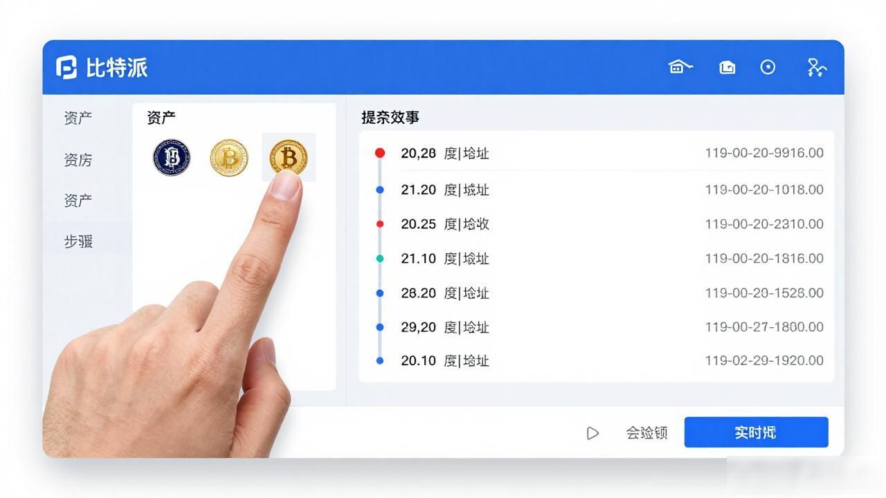 如何通过比特派Bitpie钱包app获得资金流动信息_比特派多链钱包资产追踪_加密资产交易记录管理
