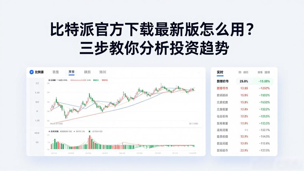 比特派官方下载最新版怎么用？三步教你分析投资趋势