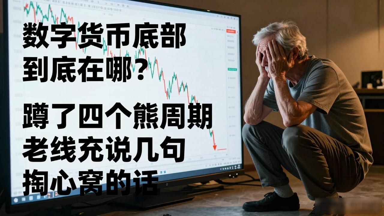 数字货币底部到底在哪？蹲了四个熊周期的老韭菜说几句掏心窝的话