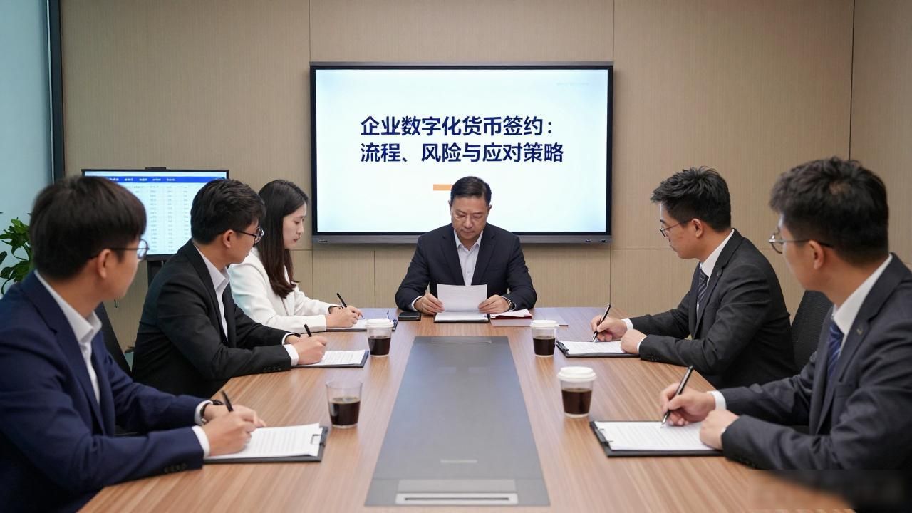 企业数字化货币签约：流程、风险与应对策略