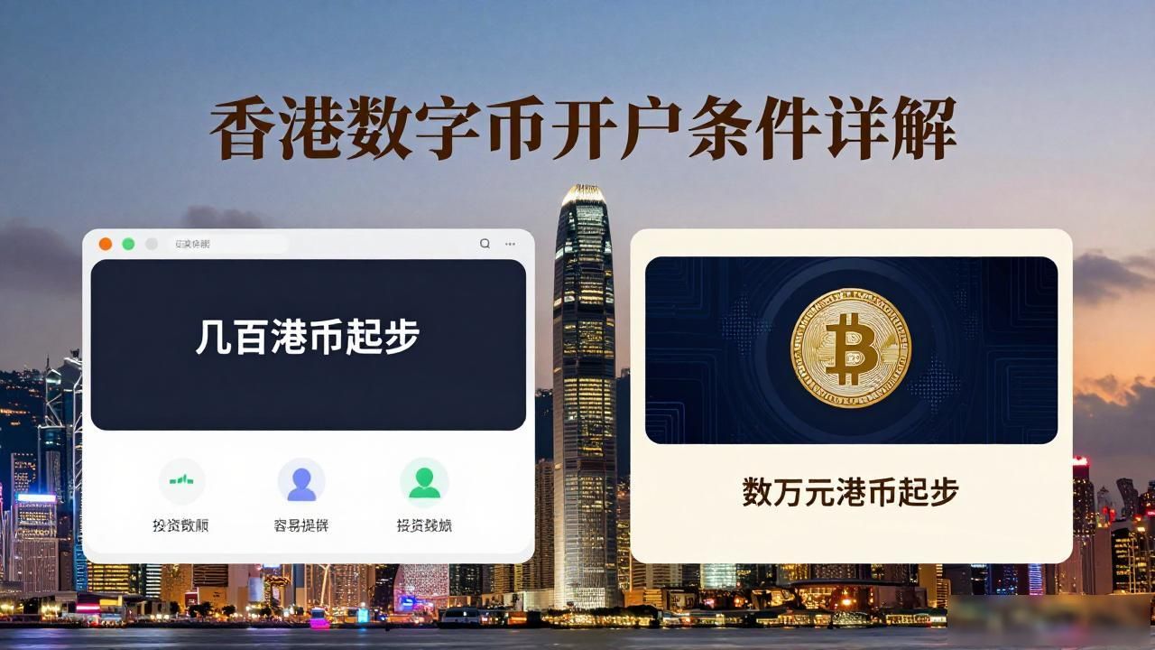 香港数字货币开户条件详解 个人如何顺利入场
