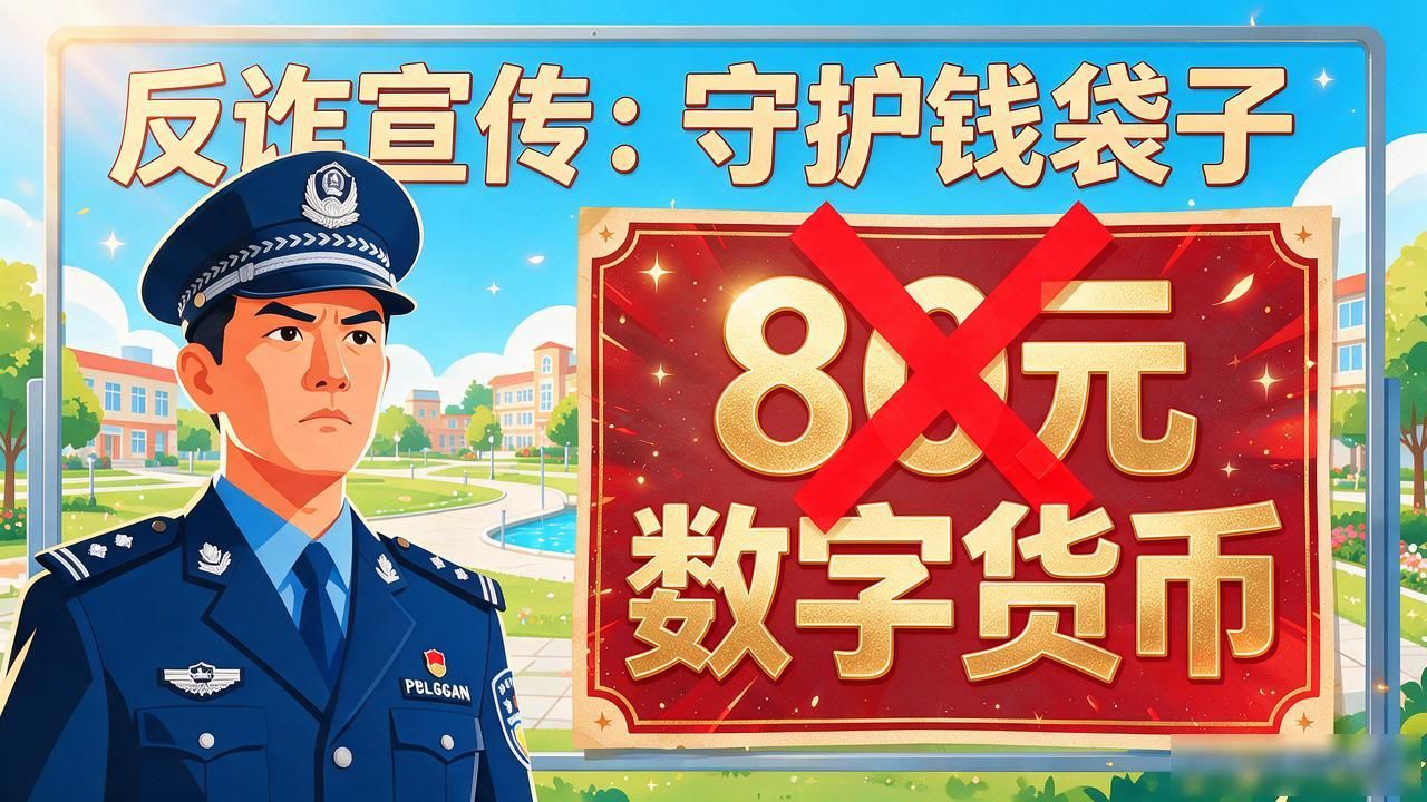 反诈宣传 数字人民币 80元数字货币骗局_80元数字货币