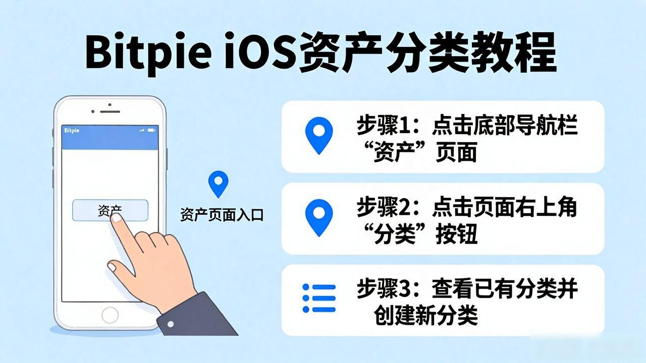 Bitpie钱包资产分类教程：iOS用户快速整理加密资产