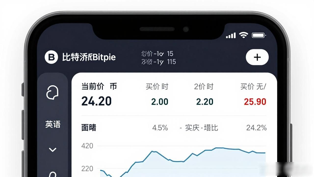 比特派Bitpie使用教程:实时行情监测_比特派行情监测功能_比特派App行情页面操作
