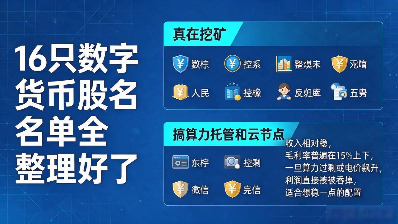 数字货币概念股分析_矿机厂商关联度研究_16只数字货币股名单