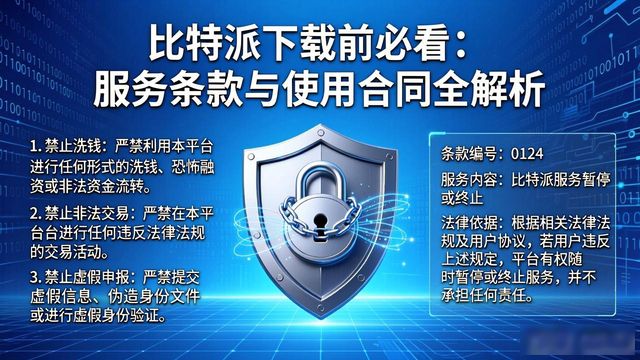 比特派下载网址的服务条款与使用合同_比特协议是骗局吗_bitp比特协议合法吗