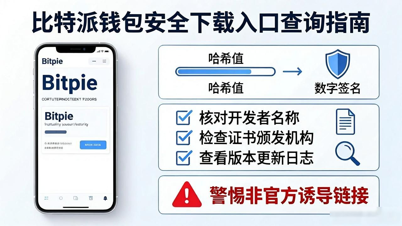 比特派钱包官方下载源_核实哈希值数字签名_如何定期检查比特派钱包app官方下载地址
