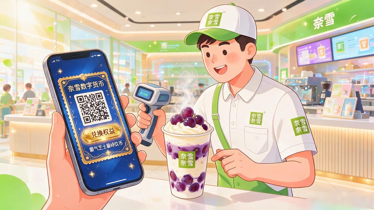 数字茶卡到店兑换攻略_奈雪数字茶卡领取绑定使用_奈雪数字货币怎么使用