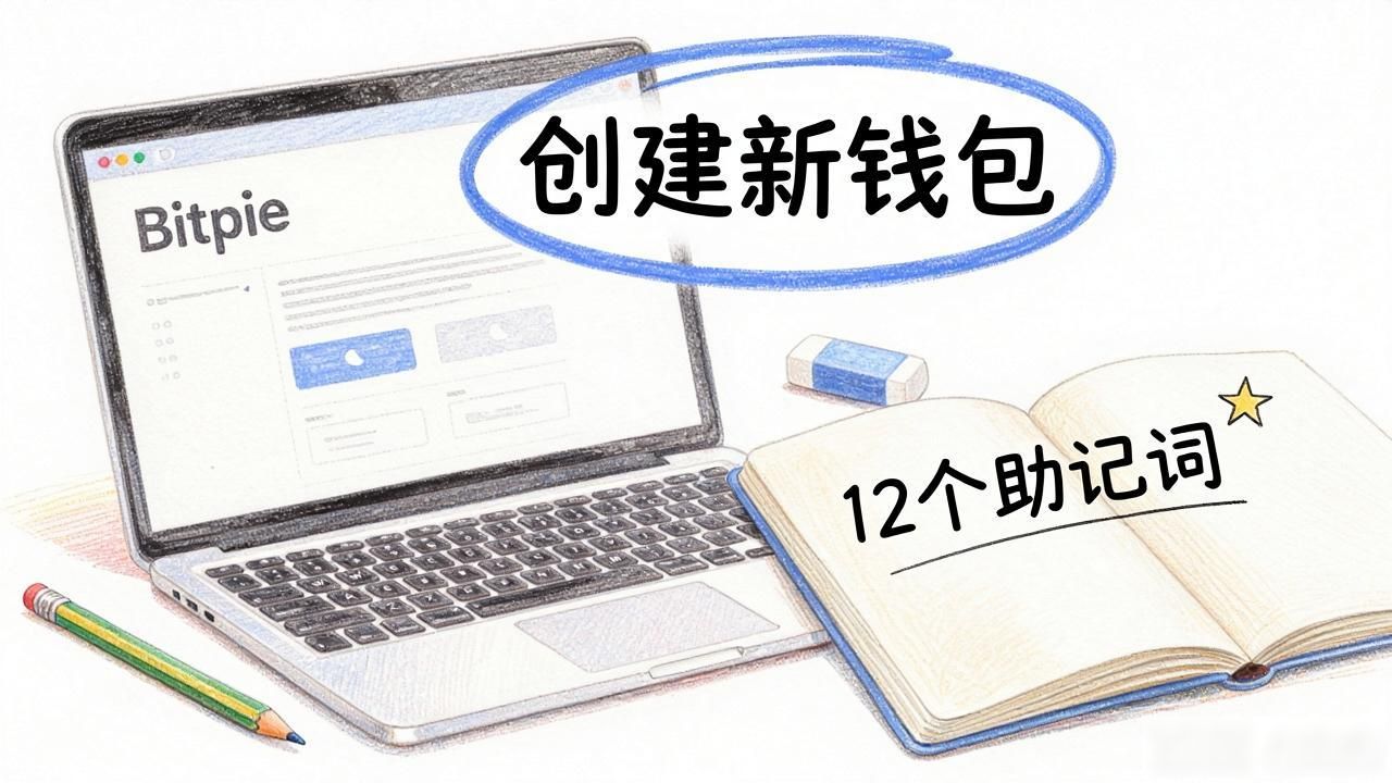 数字货币新手指南:从 Bitpie 钱包开始_Bitpie钱包助记词重要性_Bitpie钱包使用教程