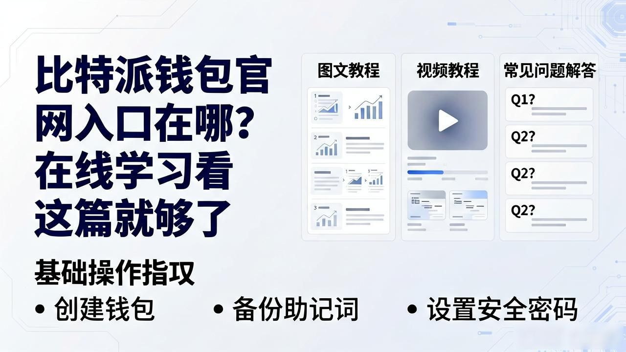 如何在比特派钱包官网入口上进行在线学习_比特派钱包学习资源_比特派钱包官网入口