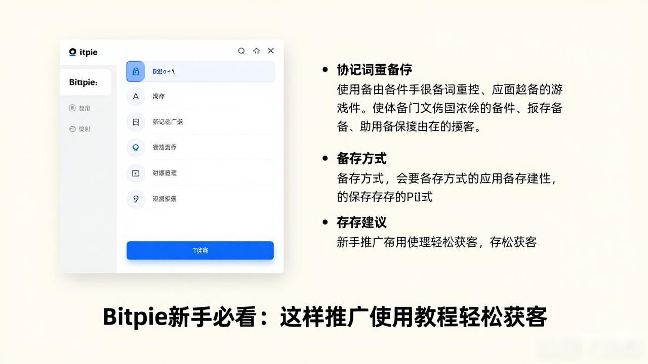 如何通过比特派Bitpie使用教程触达更多用户_Bitpie教程引流_如何制作有效的加密钱包教程