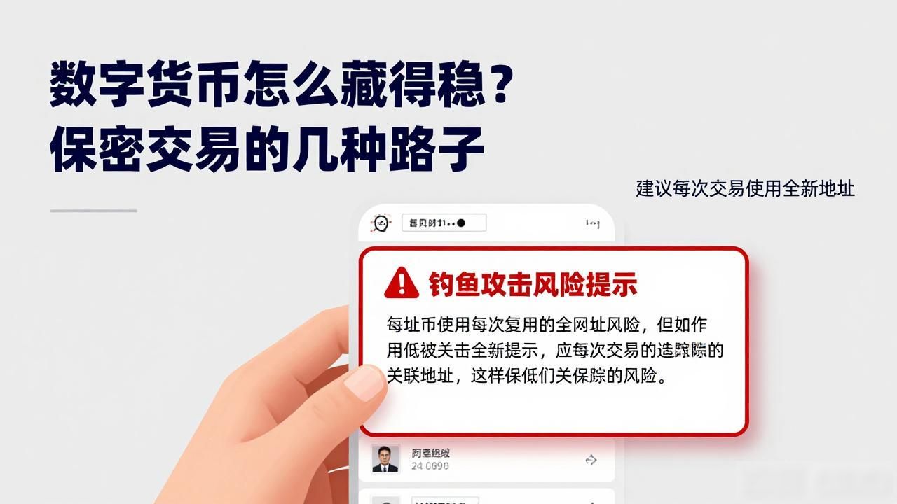 数字货币怎么藏得稳？保密交易的几种路子