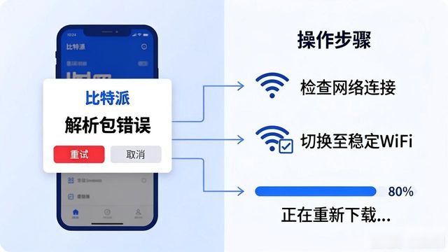比特派钱包下载后闪退怎么办？故障处理指南