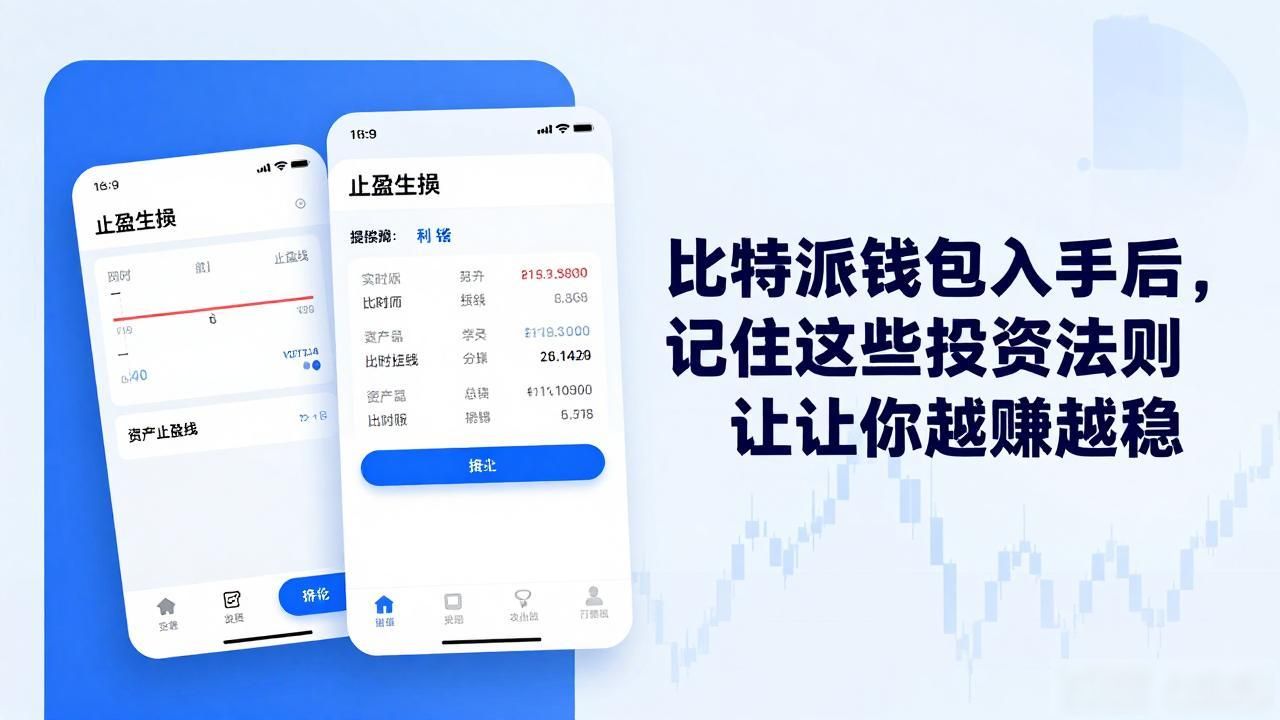 比特派钱包入手后，记住这些投资法则让你越赚越稳