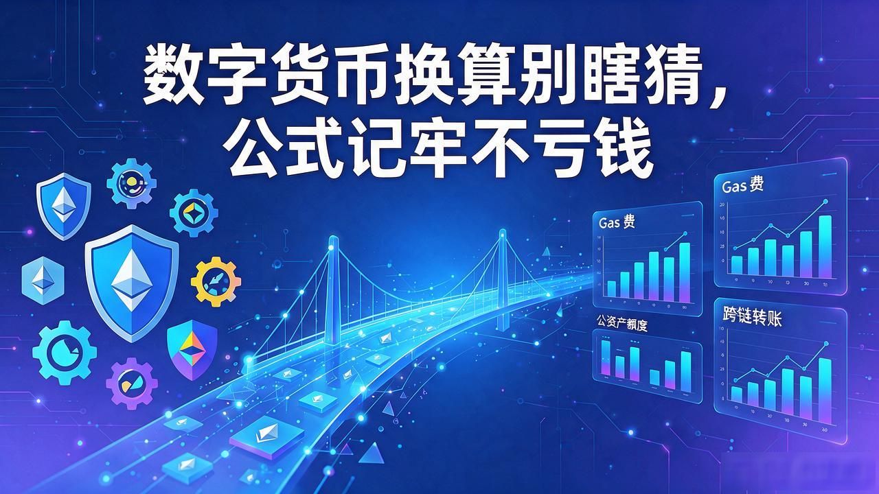 数字货币换算别瞎猜，公式记牢不亏钱