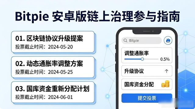 Bitpie安卓版如何参与链上治理