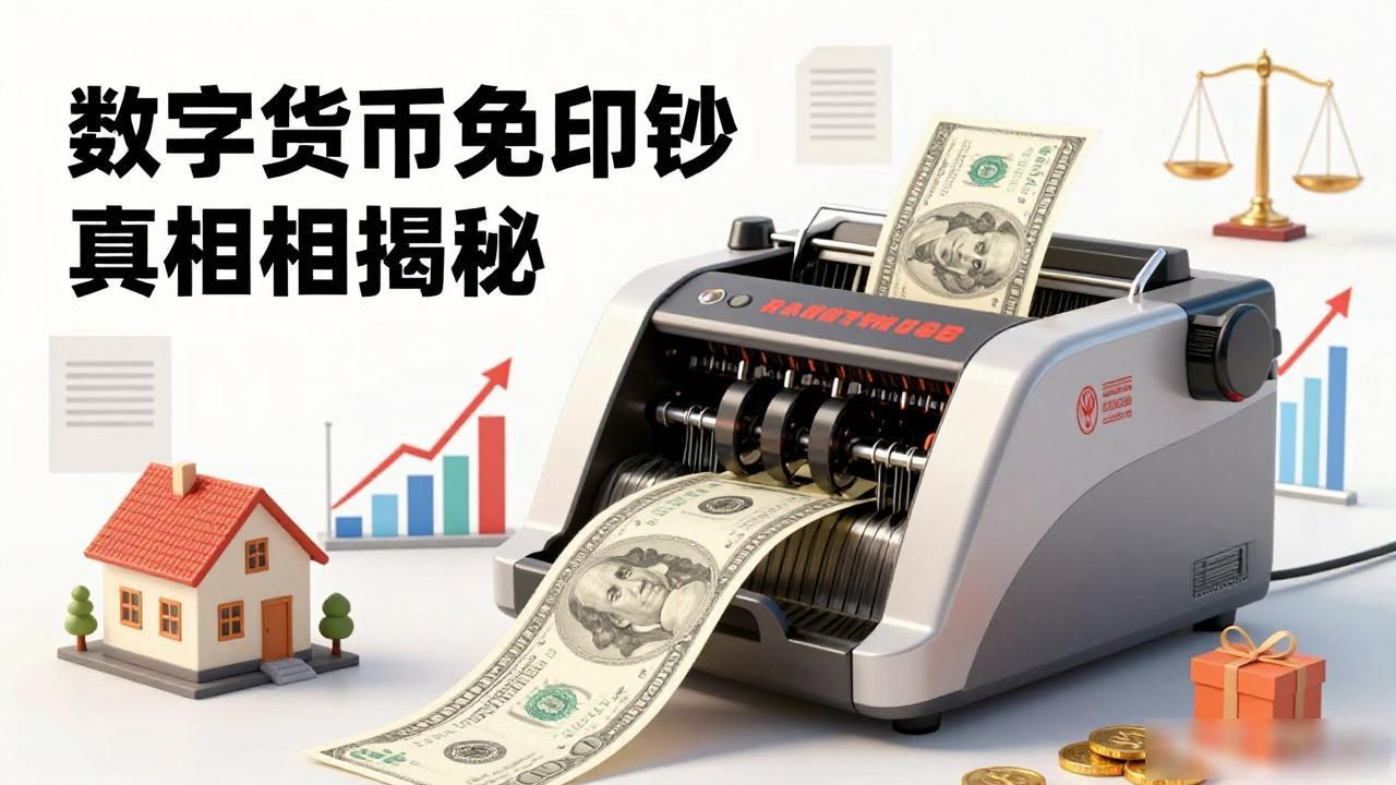 数字货币资产支撑审计_数字货币免费印钞_央行数字人民币印钞骗局