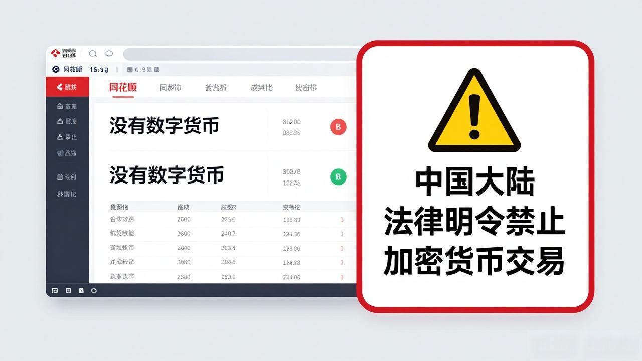 同花顺不能炒币的真相_同花顺哪里有数字货币_同花顺没有数字货币入口的原因