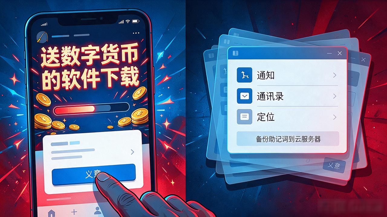 还在搜送数字货币的软件下载？我劝你先别急着点，看完这篇再决定
