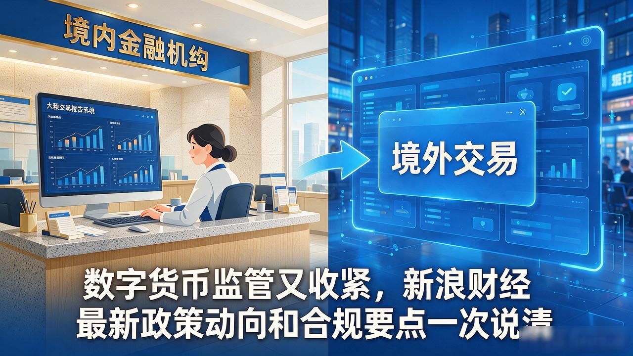 数字货币监管又收紧，新浪财经最新政策动向和合规要点一次说清