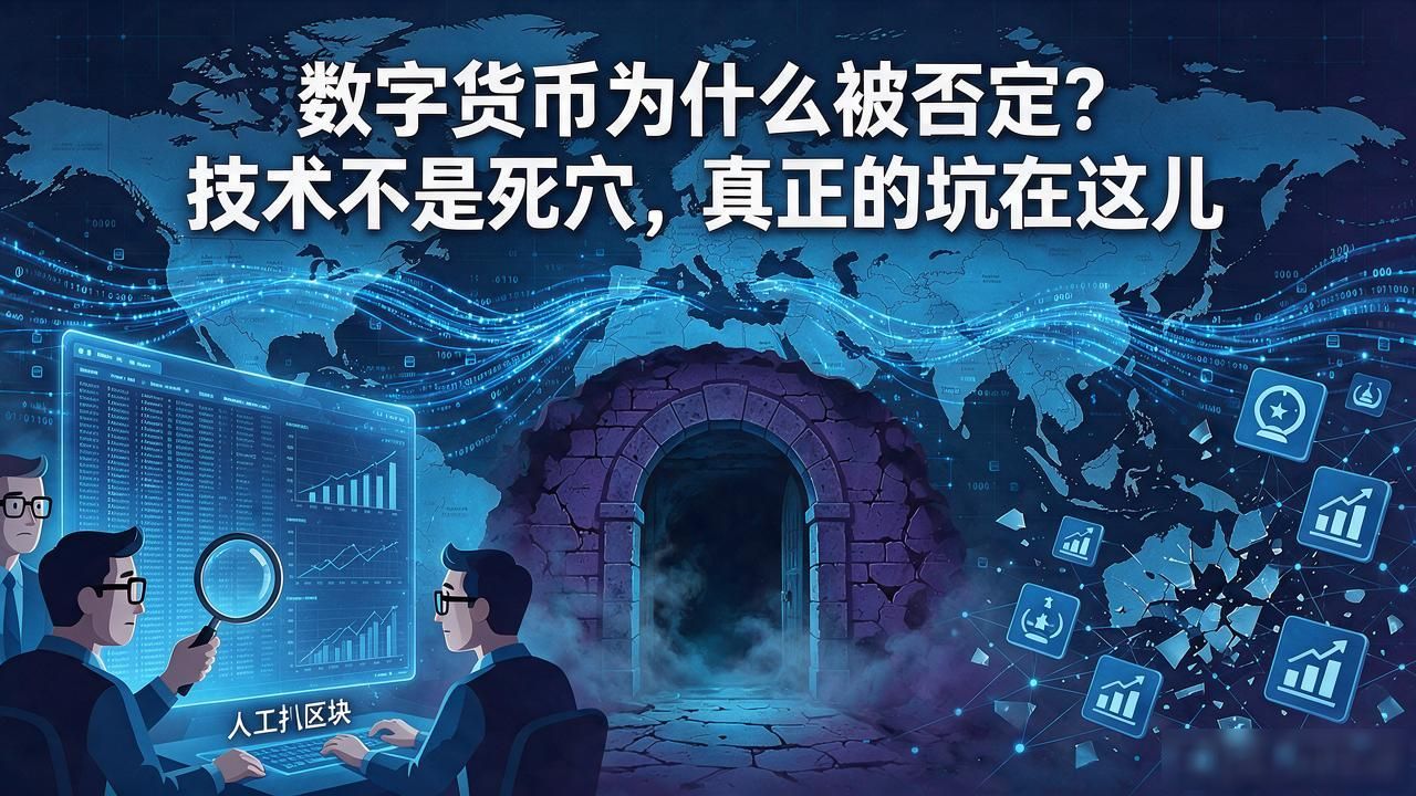 数字货币被否定的根本原因_数字货币信用锚定缺失问题_数字货币为什么被否定