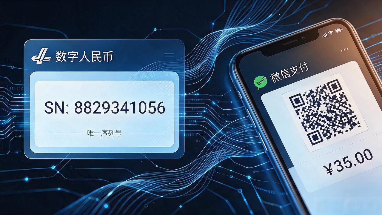 冠字号数字货币到底啥意思？就是数字人民币上那串唯一的编号