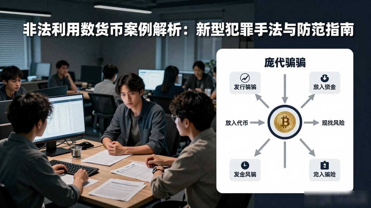 非法利用数字货币案例解析：新型犯罪手法与防范指南