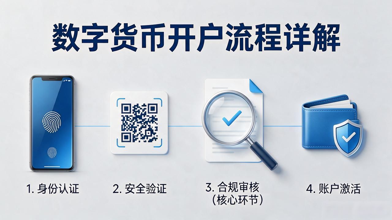 怎么样开通数字货币_开通数字货币账户的详细流程 靠谱合规数字货币交易平台推荐 新手开通数字货币账户注意事项